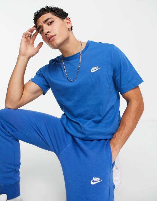 Nike – Club – Blå t-shirt