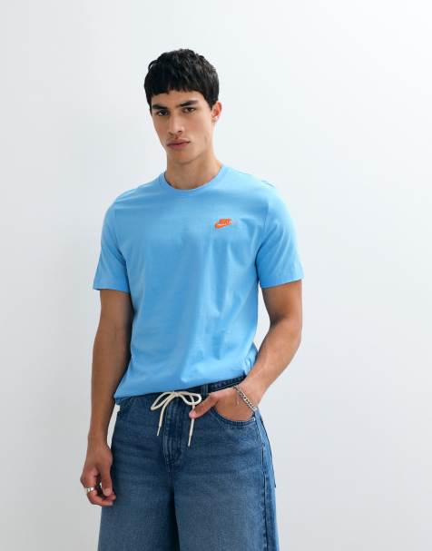 Nike Club t-shirt in blue - view 1