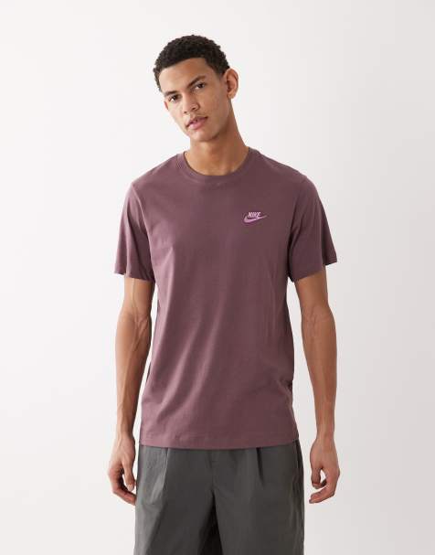 Nike Club t-shirt in brown - view 1