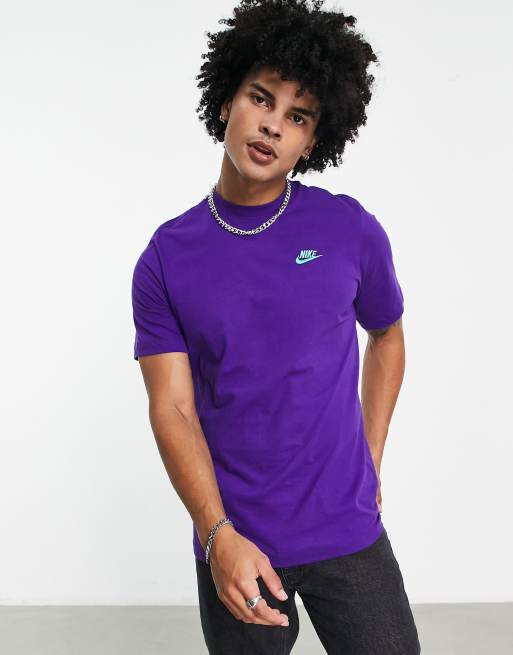 Nike t store shirt purple