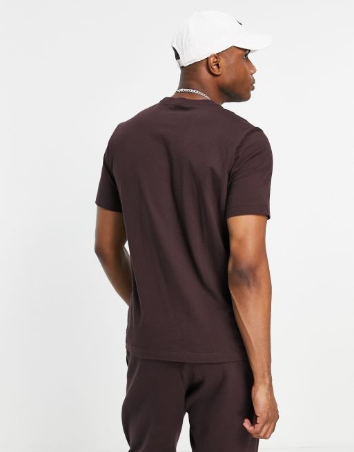 Nike Club t-shirt in ironstone brown