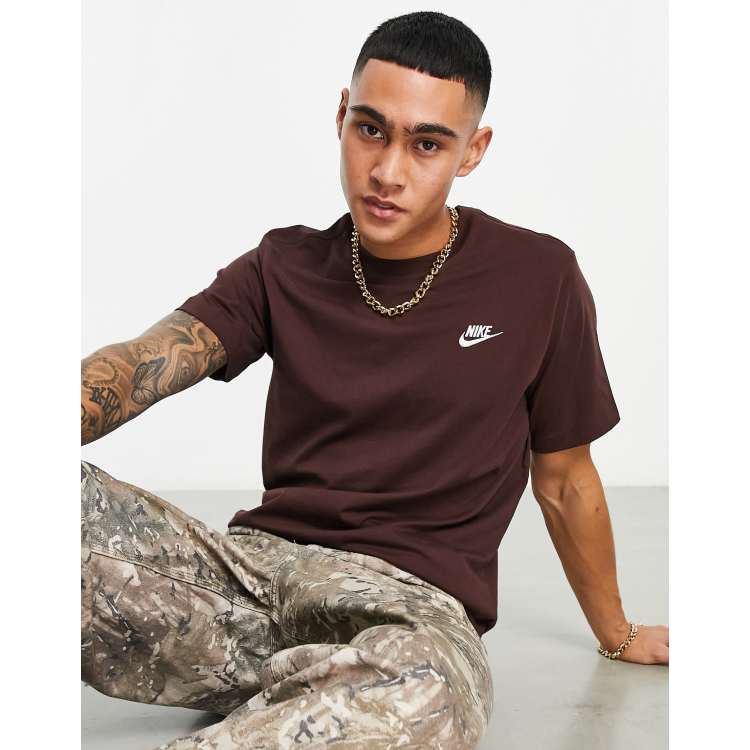 Nike cheap brown shirt