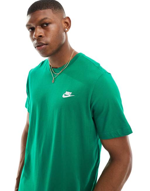 Nike Club t-shirt in green | ASOS