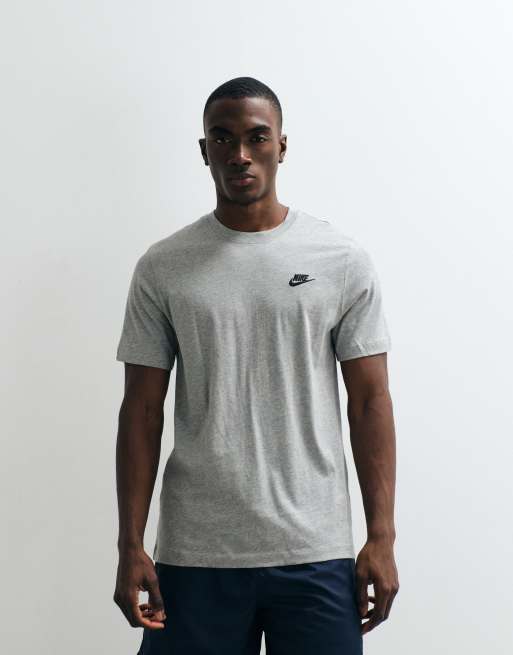 Nike Club t-shirt in grey, 2 of 5