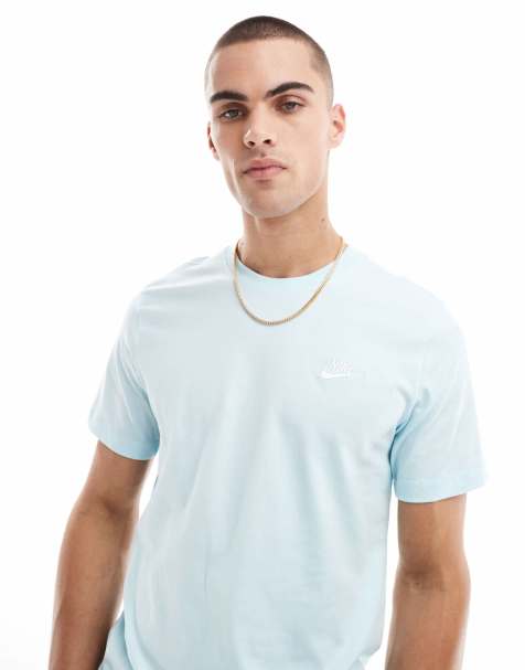 Nike Club t-shirt in light blue - view 1