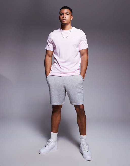 Nike Club T-shirt in light pink, 3 of 4