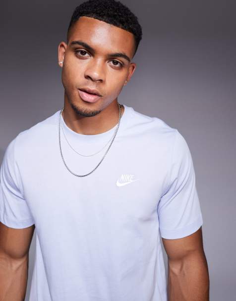 Nike Club t-shirt in lilac - view 1