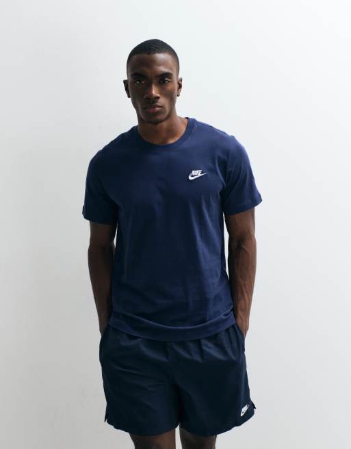 Nike Club t-shirt in navy, 5 of 5