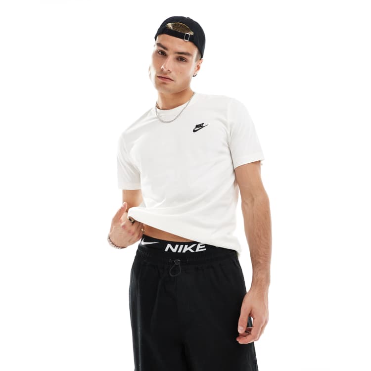 Nike Club t shirt in off white ASOS