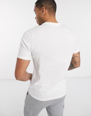 white nike club t shirt