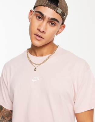 Nike Club t-shirt in pink oxford | ASOS