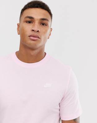 pink nike t shirt