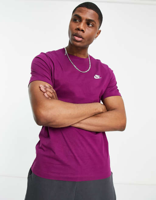 Dark purple cheap nike shirt