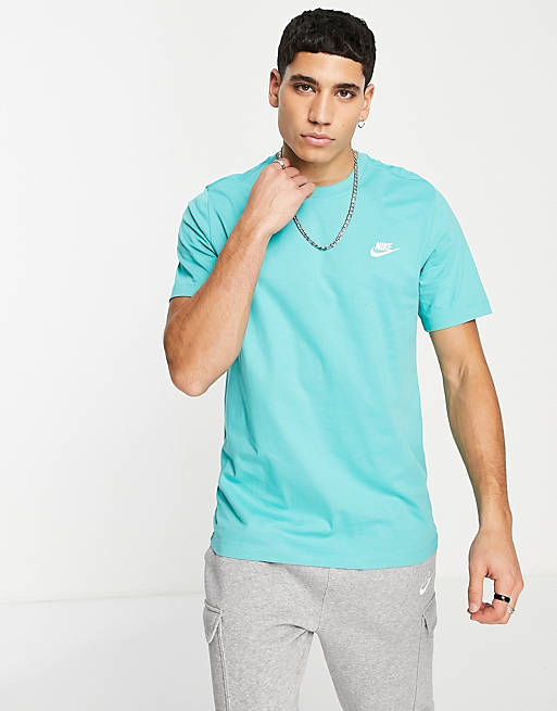 T-Shirts & Vests Nike Club t-shirt in washed teal 