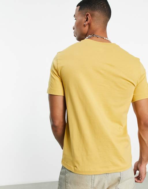 Mustard color cheap nike shirt