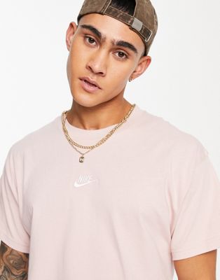Nike Club t-shirt in pink oxford - ASOS Price Checker