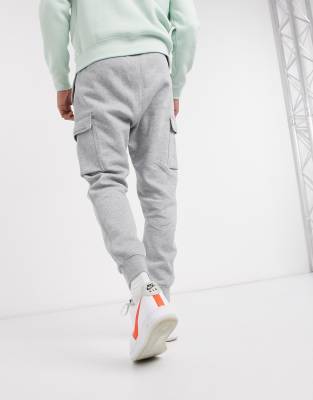 grey nike cargo joggers