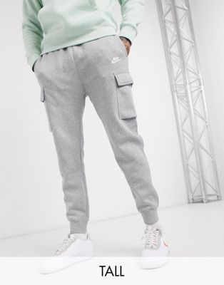 grey nike joggers with side pockets