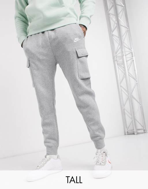 Nike cuffed cargo joggers grey new arrivals