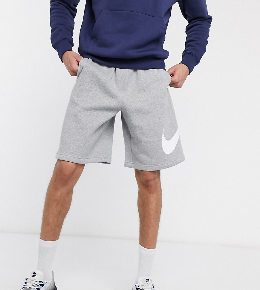 Nike – Club Tall – Grå shorts