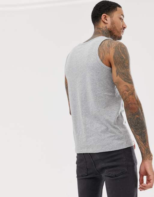 Nike Club tank top in gray