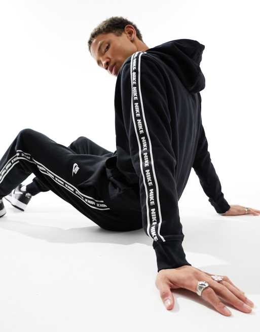 Mens nike tape tracksuit on sale