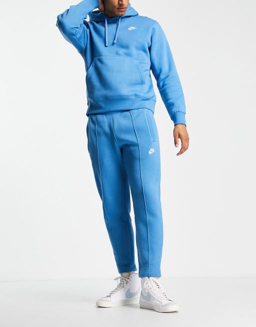 Nike Club tapered fit joggers in dutch blue ASOS