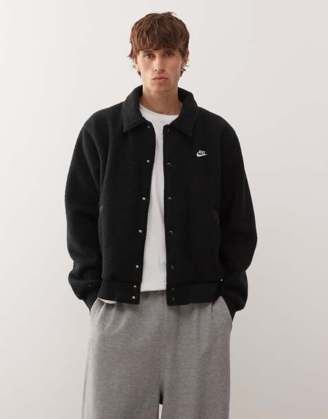 Nike Club teddy coach jacket - view 1