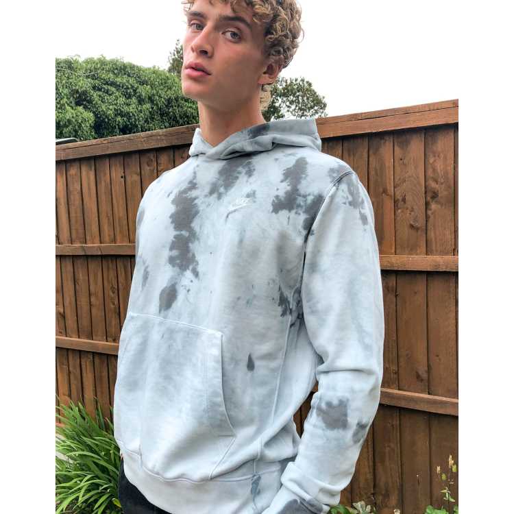 Nike Club tie dye hoodie ASOS