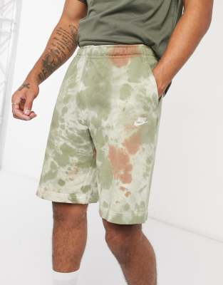 khaki tie shorts