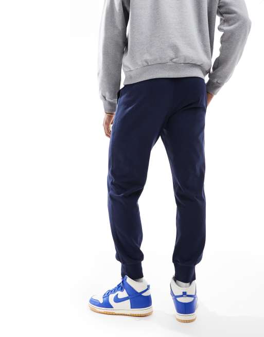 Nike Club trackies in dark navy , 4 of 5
