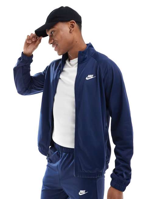 Nike Club tracksuit in navy ASOS