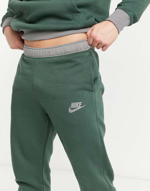 Nike khaki store tracksuit womens