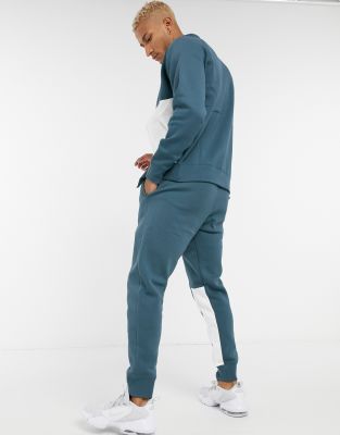 teal nike tracksuit