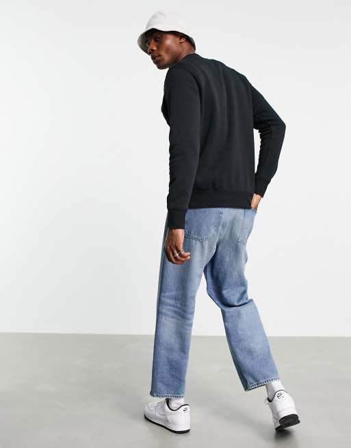 Nike - Club - Trui met ronde hals in zwart, 2 van 4