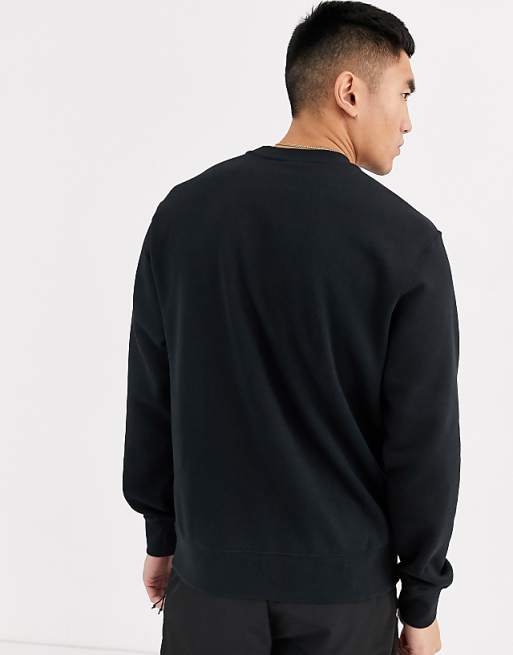 Nike Club unisex crew sweatshirt in black | ASOS Nike Club unisex crew sweatshirt in black | ASOS