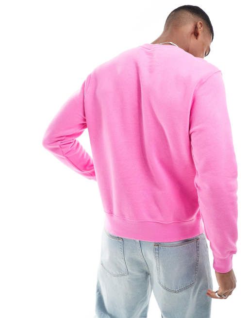 Nike foundation crew sweatshirt pink hotsell