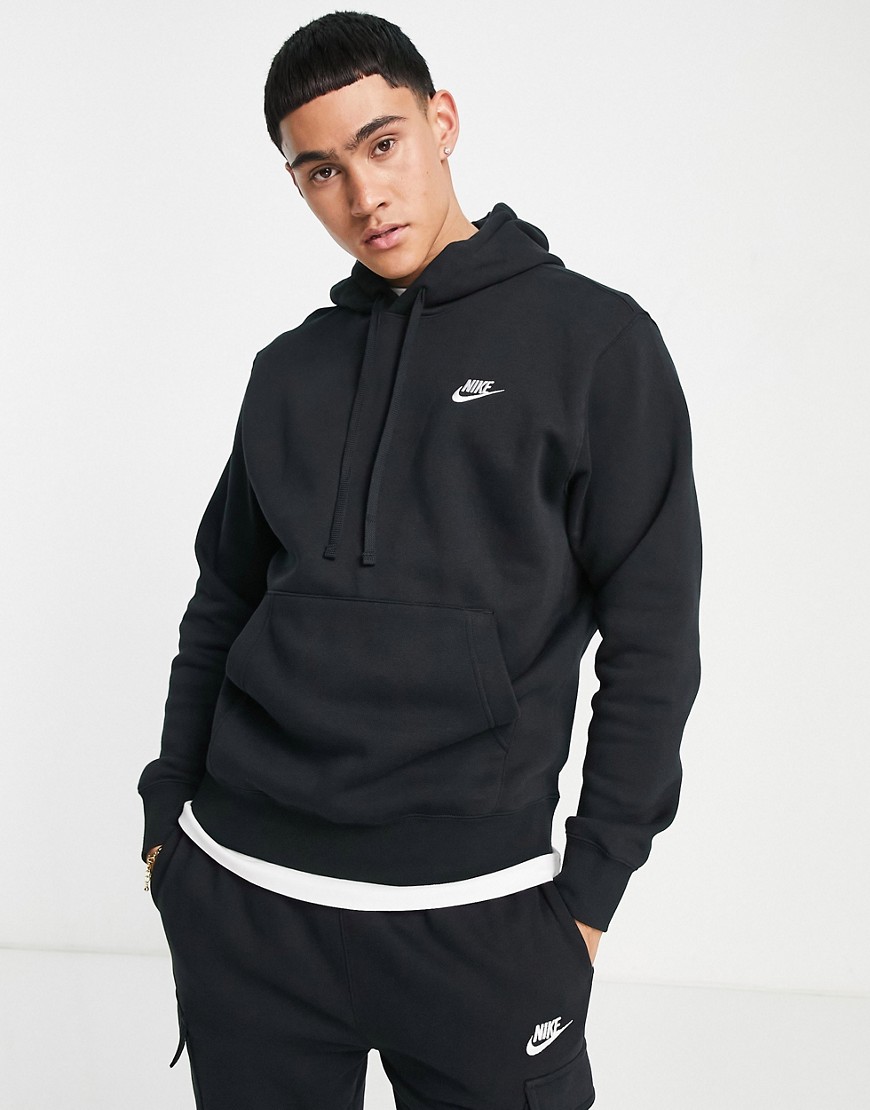 Nike Club unisex hoodie in black