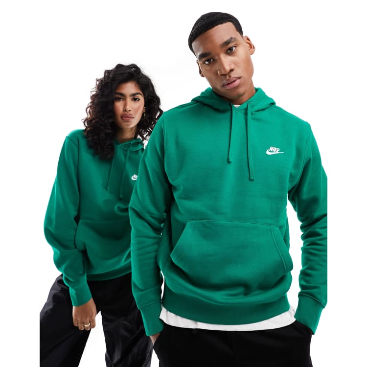 Nike Club Unisex hoodie in green ASOS