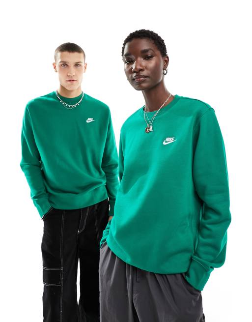 Nike club crew online sweatshirt green