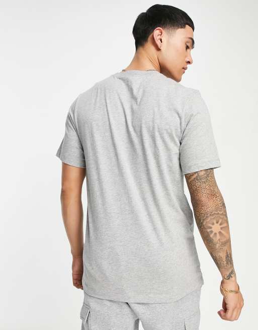 Nike club t shirt hot sale grey