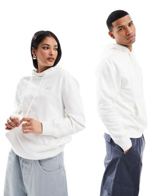 Nike Club unisex hoodie in off white