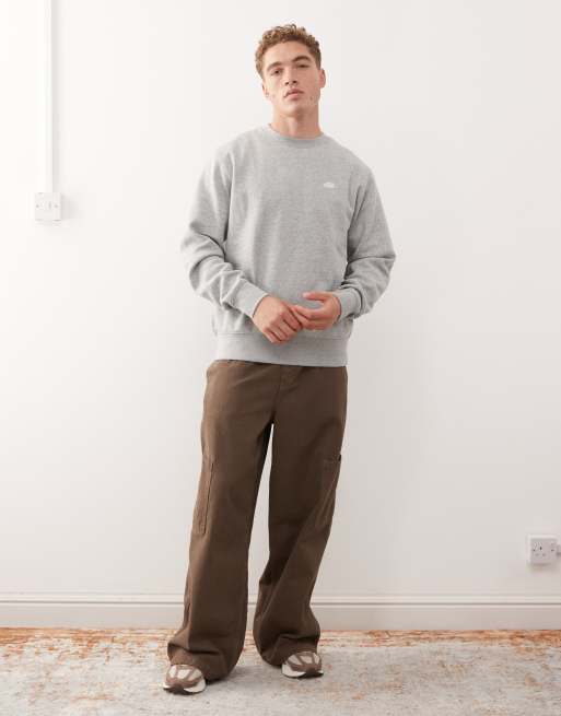 Nike Club varsity sweatshirt in gray heather, 2 of 5