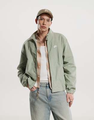 Nike - Club - Veste en velours côtelé - Kaki pâle-Vert