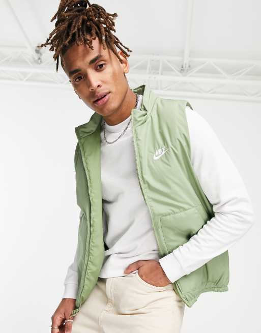 gilet vert nike