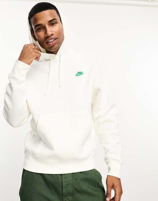 Nike Club - Vignette - Felpa con cappuccio color vela