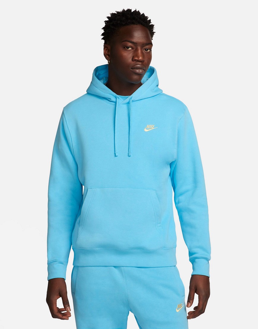 Nike Club Vignette hoodie in blue
