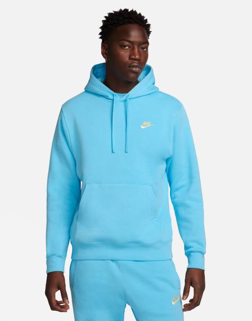 Nike Club Vignette hoodie in blue | ASOS