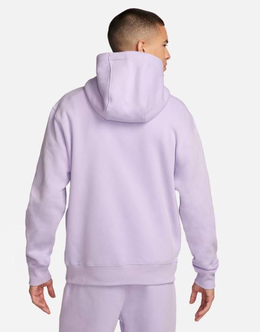 Nike Club Vignette hoodie in light purple