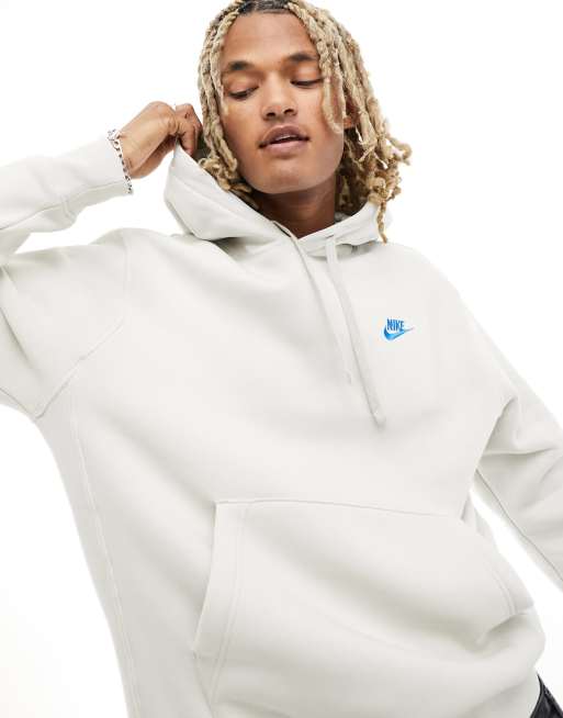 Nike club best sale stone hoodie